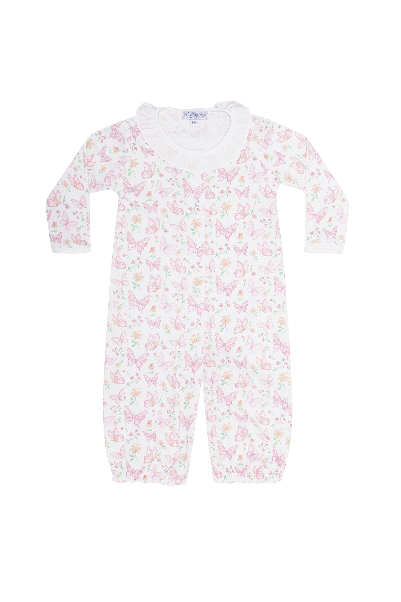 Image of Butterflies Print Converter Gown